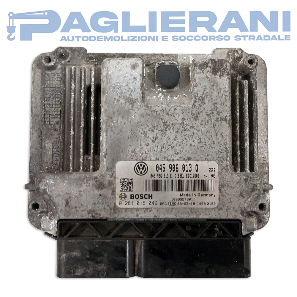Centralina BOSCH ECU Motore Skoda Fabia 2008 045906013Q (0281015049)