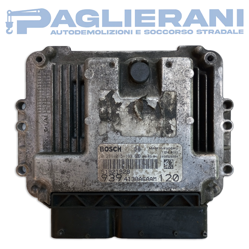 BOSCH ECU Engine Control Unit Alfa Romeo 159 2005-2011 51821928 (0281015163)
