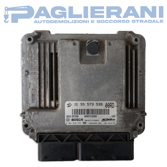 BOSCH Engine ECU Control Unit Opel Insigna 2008-2013 E91 55573539 (0281015774)