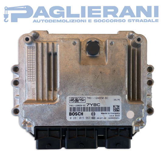 BOSCH ECU Engine Control Unit Mazda3 2002-2012 7YBC (0281015963)