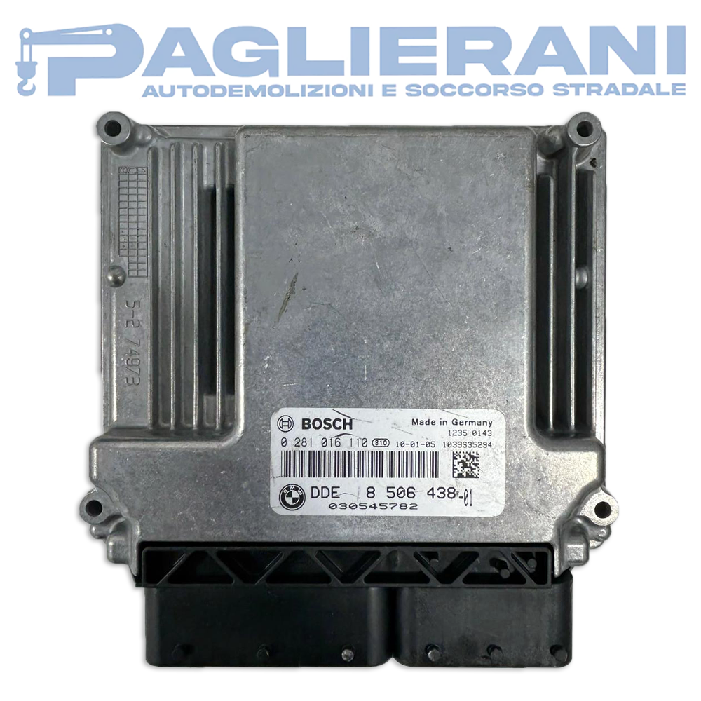 BOSCH ECU Engine Control Unit BMW Series 1 [E87] 2004-2013 DDE 8506438 (0281016110)