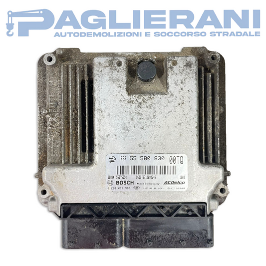 Centralina BOSCH ECU Motore Opel Corsa 55580830 (Codice Rif. 0281017960)