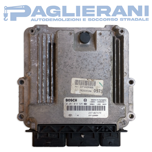 Centralina ECU Motore BOSCH Renault Captur 2015 237102747R (0281019325)