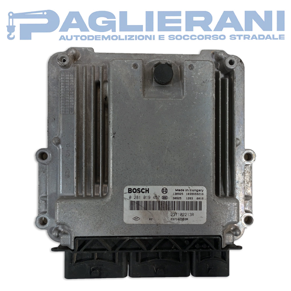 Centralina ECU Motore BOSCH Dacia Sandero 2012-2020 237102213R (0281019457)