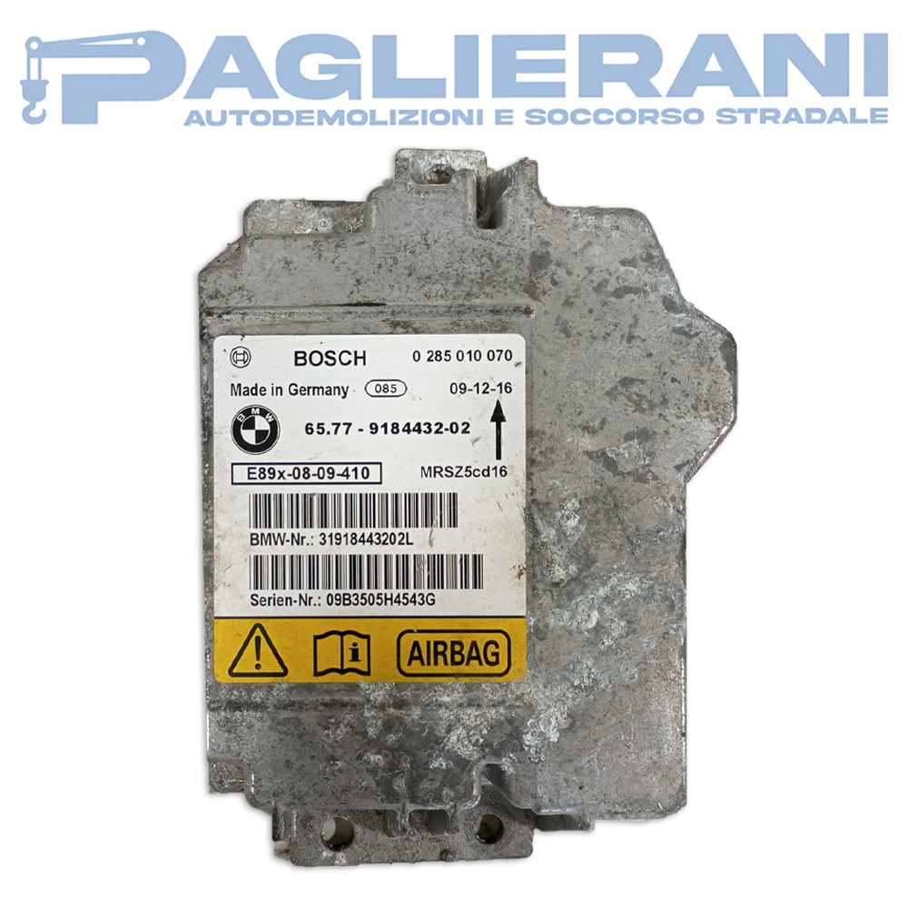 Centralina Airbag BOSCH BMW Serie 1 [E81/E87] 2007-2012 (0285010070)