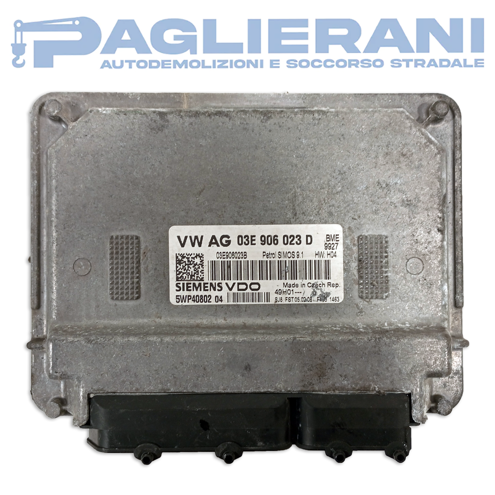 SiemensVDO ECU Engine Control Unit VW Polo 2005-2009 5WP4080204 (AG 03E906023D)