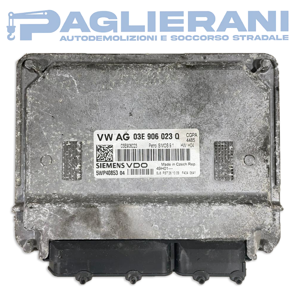 Centralina ECU Motore Siemens VDO Skoda Fabia 5WP4085304 (AG03E906023Q)