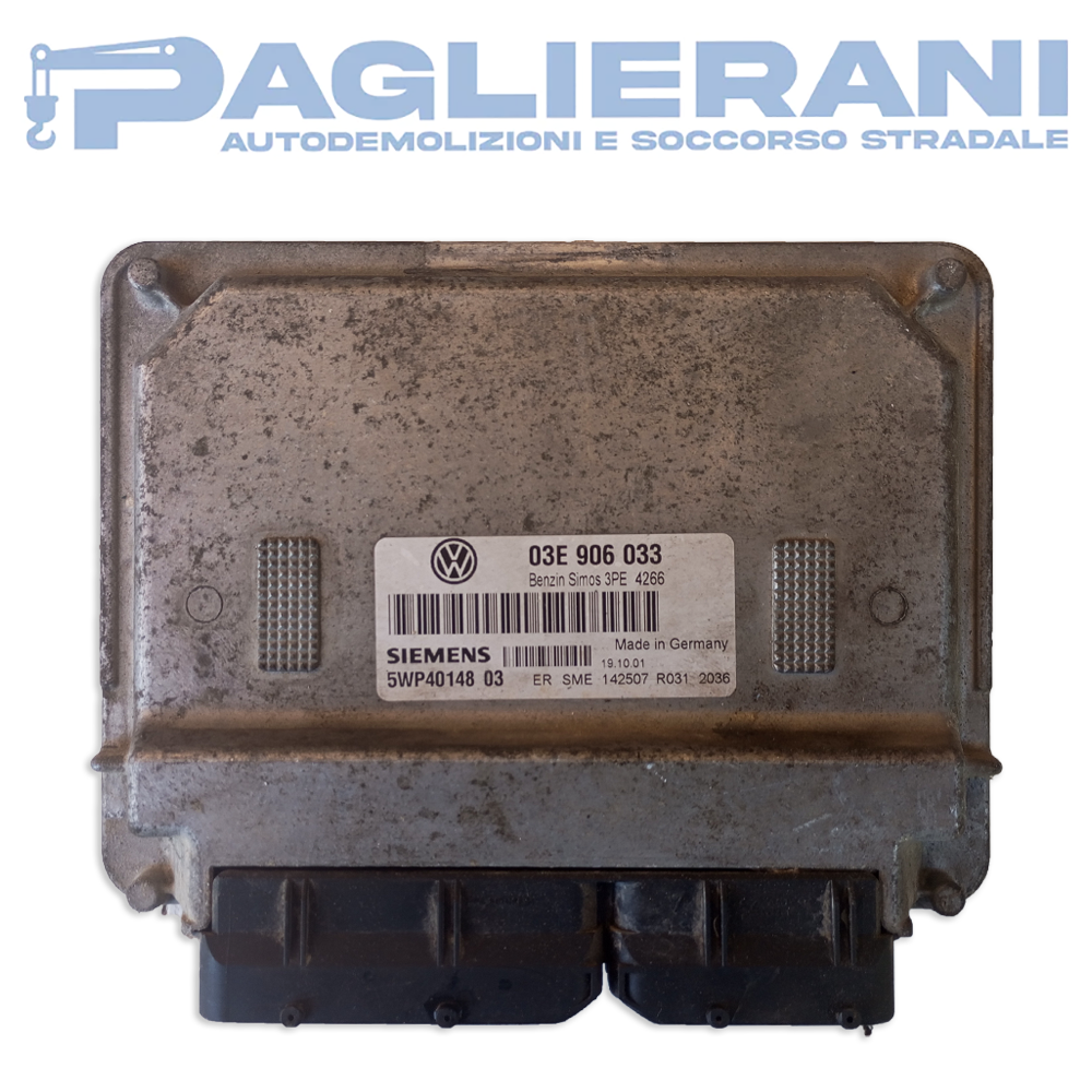 Centralina Siemens ECU Motore VW Polo 03E906033 (5WP4014803)