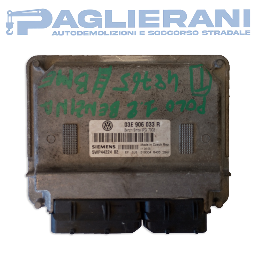 Centralina ECU Motore Siemens VW Polo 03E906033R (Codice Rif. 5WP442244 02)