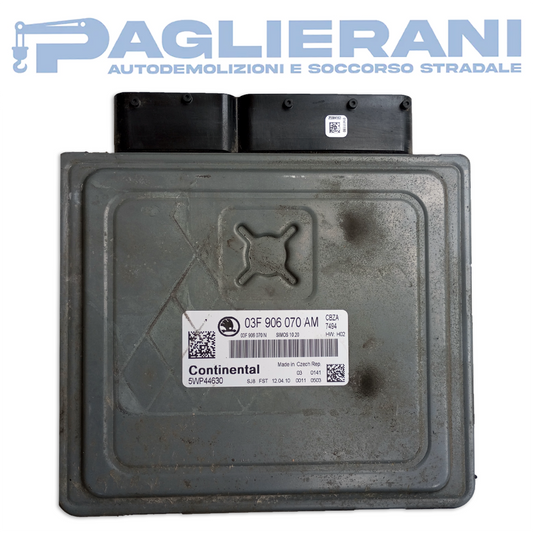 Centralina Motore ECU Continental Skoda Fabia 2011 CBZA 7494 03F906070AM (5WP44630)