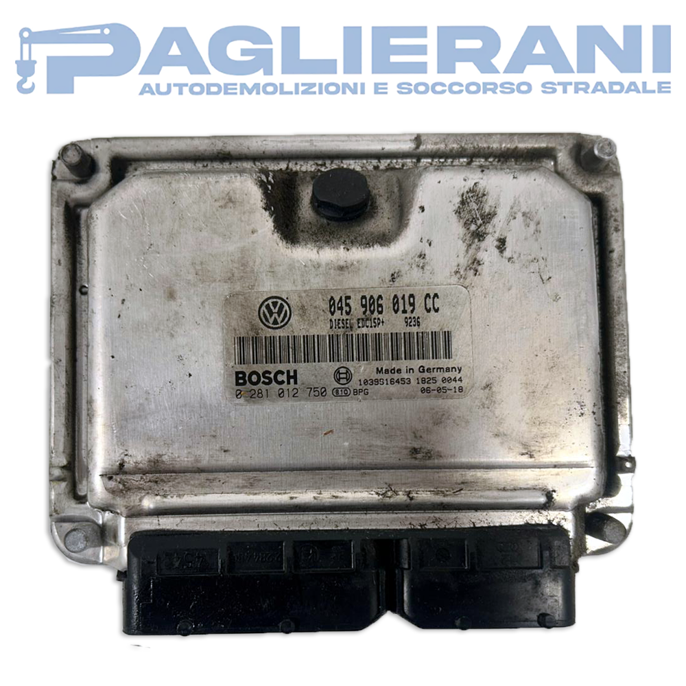 BOSCH ECU Engine Control Unit Skoda Roomster 2006-2010 045906019CC (0281012750)