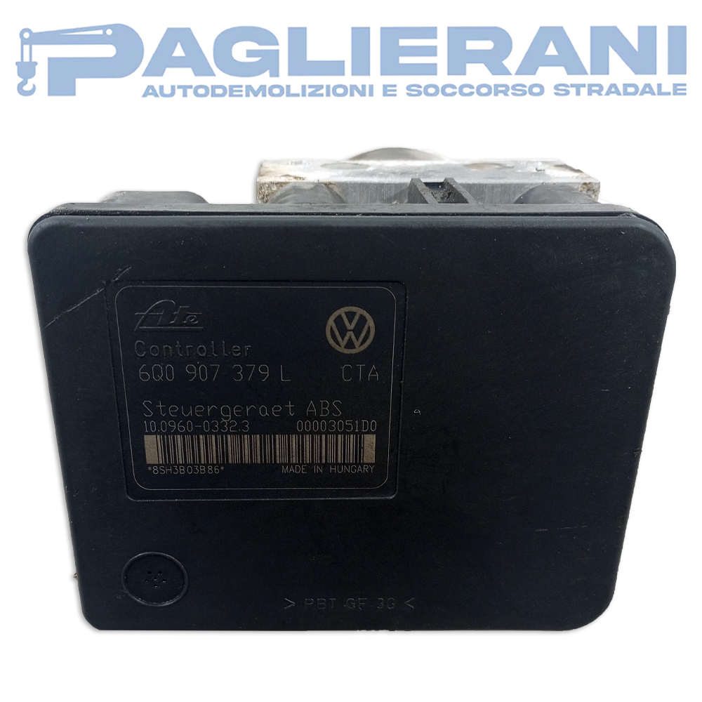 Centralina Pompa ABS ATE VW Polo 2001-2005 10.0960-0332.3 (6Q0907379L)