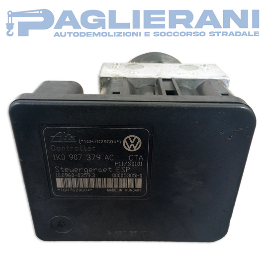 ABS Pump Control Unit ATE VW Golf 1K 2003-2009 10.0960-0359.3 (1K0907379AC)