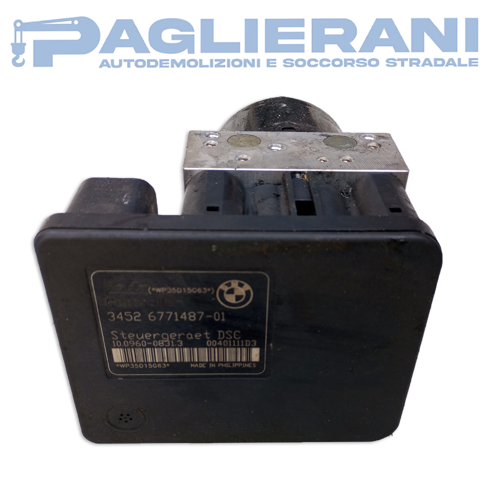 ATE Control Unit ABS Pump BMW Serie 1 [E87] 2004-2007 3452 6771487-01 (10.0960 - 0831.3)