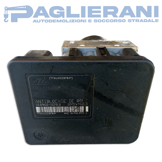 ATE Control Unit ABS Pump Peugeot 206 2003-2009 (10.0960 - 1129.3)