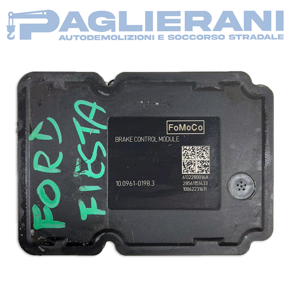 ATE FoMoCo Control Unit ABS Pump Ford Fiesta MK6 2013-2015 (10.0961 - 0198.3)