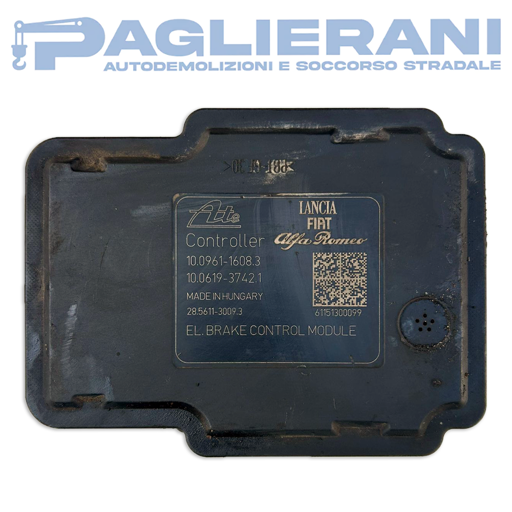 ATE Control Unit ABS Pump FIAT Doblo 2009-2021 10.0691-3742.1 (10.0961-1608.3)