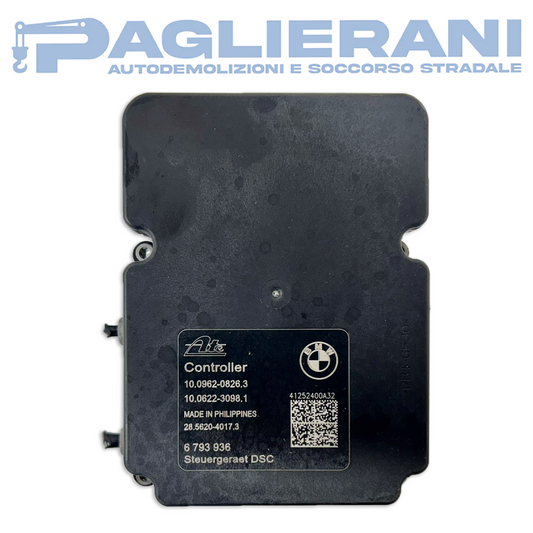 ATE control unit engine pump ABS BMW Serie 3 F30 2011 6793936 (10.0962-0826.3)