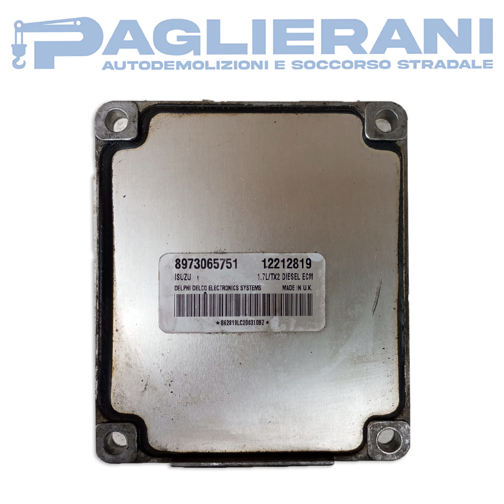 Delco Delphi Electronic Systems ECU control unit Opel Astra 1998-2004 8973065751 (12212819)
