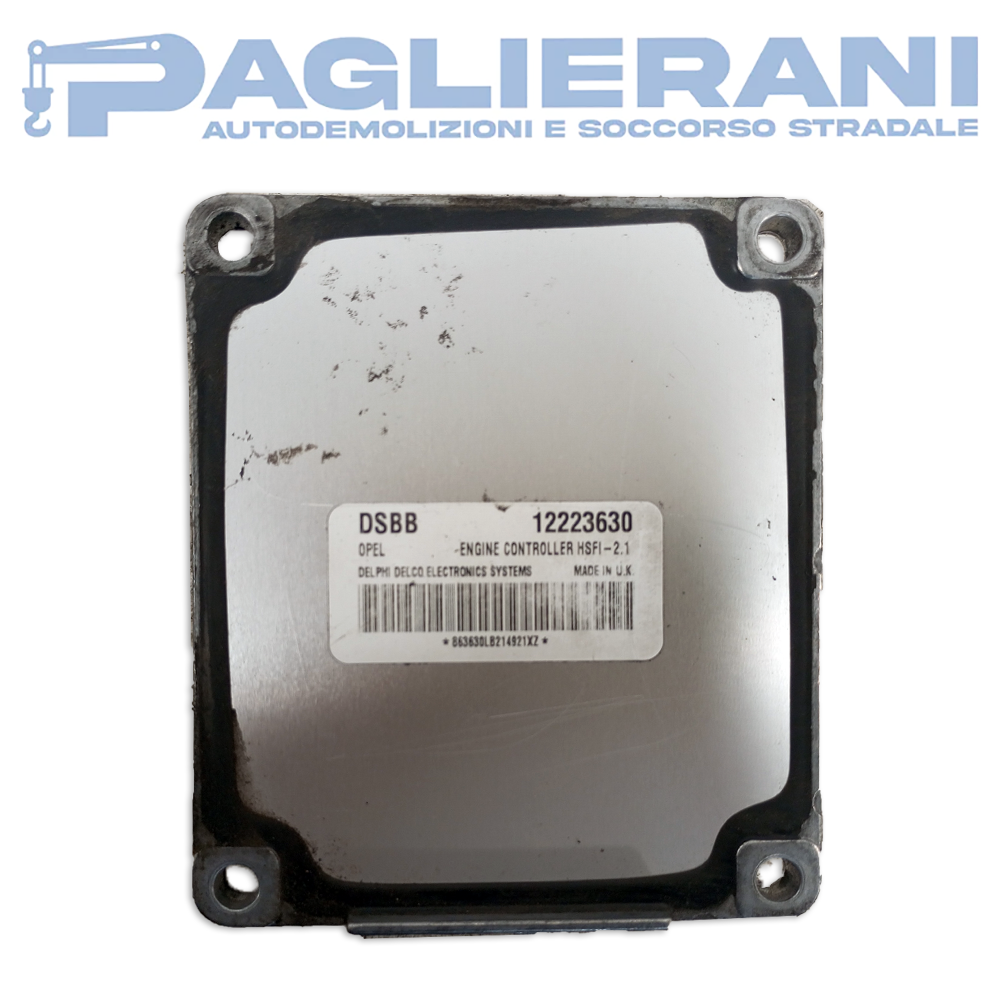 Centralina ECU Delco Delphi Electronic Systems Opel Meriva A 2005-2010 DSBB HSFI - 2.1 (12223630)