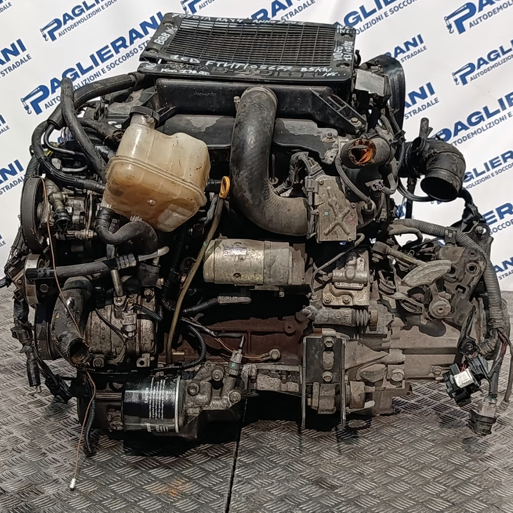 Engine 1CD FTV Toyota RAV4 4x4 2001 2000 [2.0] Diesel D-4D Euro4 85KW 115HP 178.000 KM