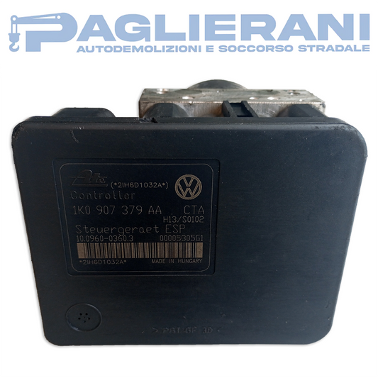 ATE Control Unit ABS Pump Volkswagen Golf Plus 2004-2008 1K0907379AA (10.0960-0360.3)