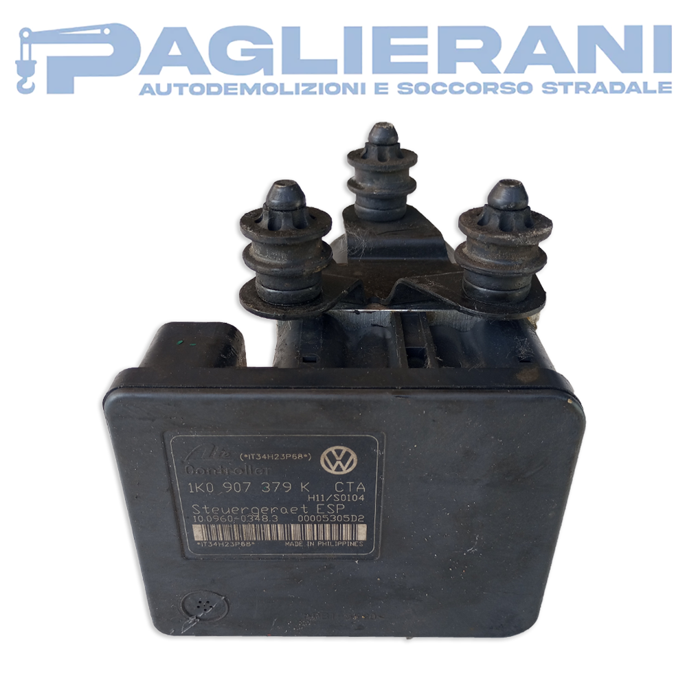 Centralina ATE Pompa ABS 10.0960 0348.3 VW Golf 2003-2006 (Codice Rif. 1K0907379K)