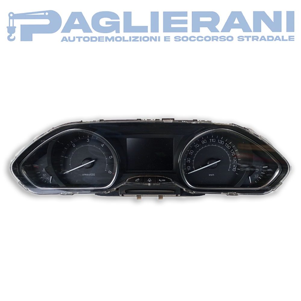 Quadro Strumenti Tachimetro Peugeot 2008 Originale 2017 (Codice Rif. 05976080)