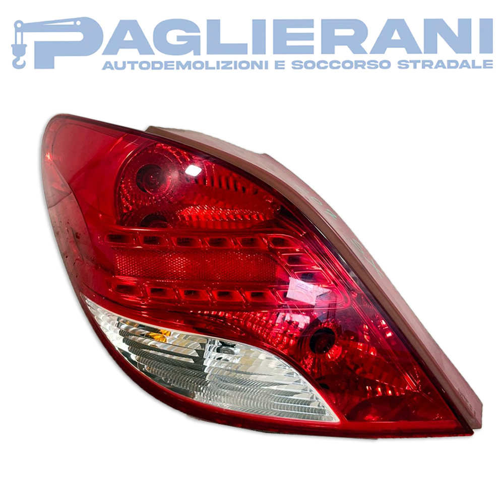 Fanale Posteriore Originale Peugeot 207 2007-2009 Sinistro SX