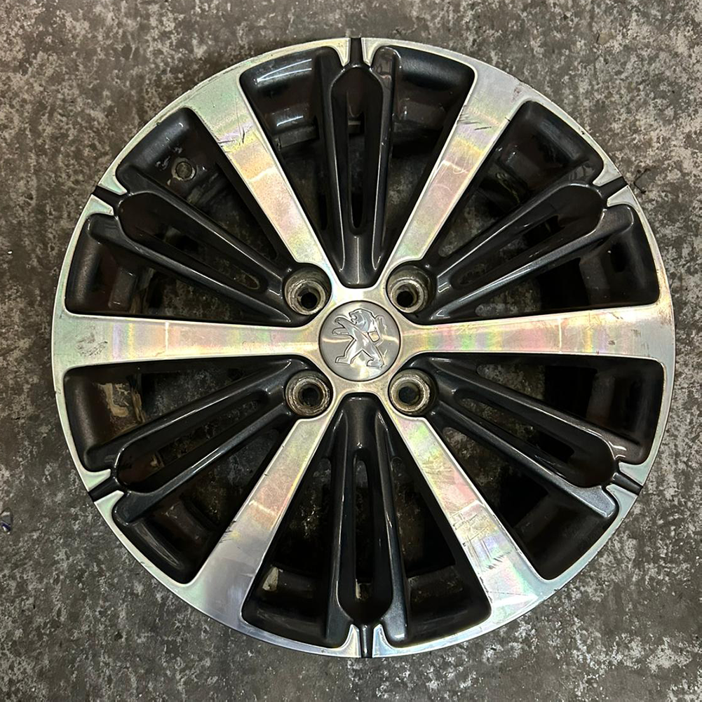Cerchi in Lega Originali Peugeot 208 2019 [5 Fori] R16x6J CH4-23 [4 unità]