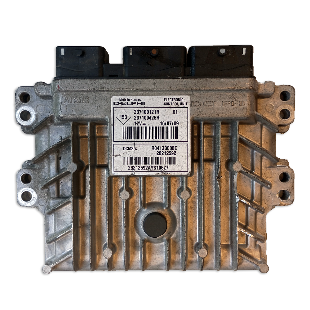 Delphi ECU Engine Control Unit Renault Megane 2010 DCM 3.4 237100121R - 237100425R (28212592)