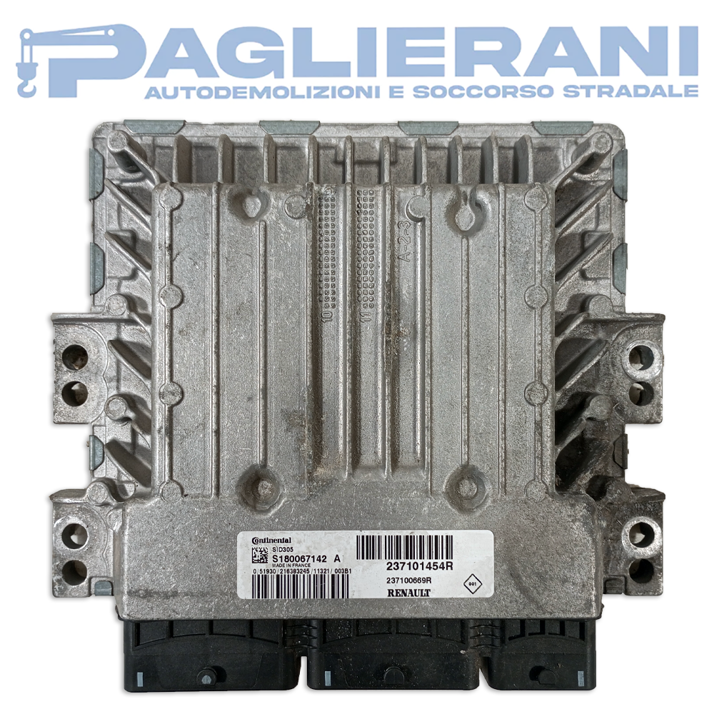 Centralina Motore ECU Continental Renault Megane 2009-2015 SID305 237101454R (S180067142A)