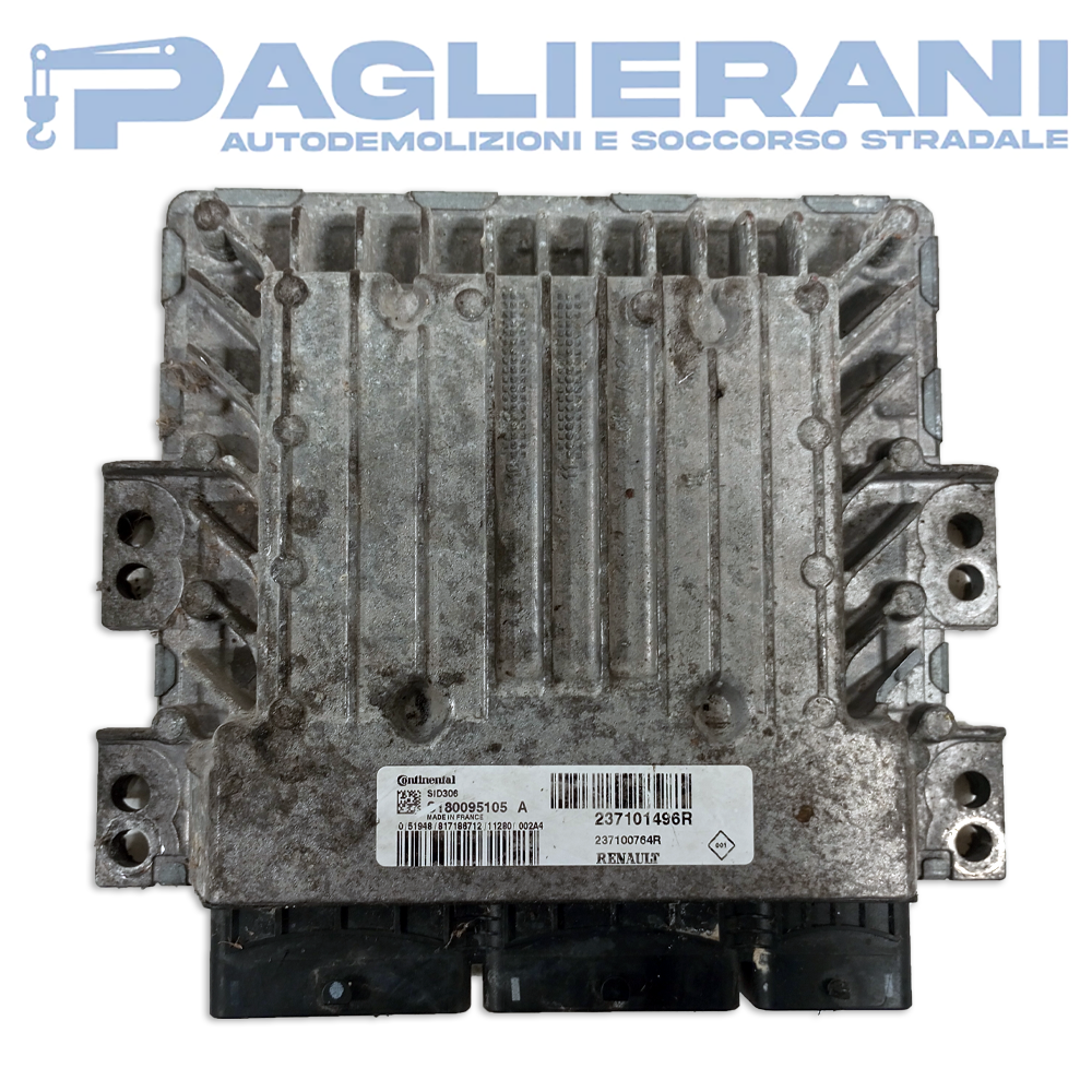 Centralina Motore ECU Continental Dacia Duster 2011 SID306 237101496R (S180095105A)