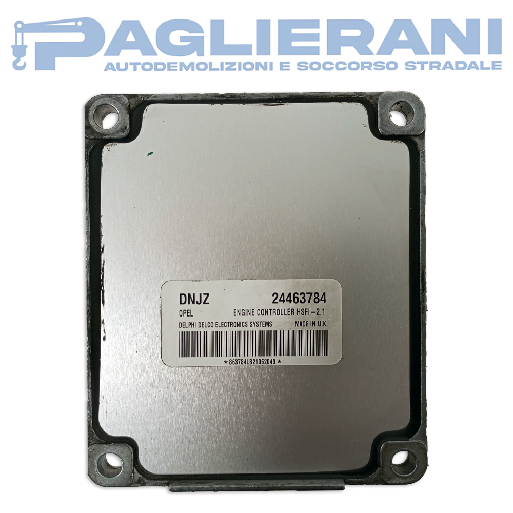 Centralina ECU DELPHI DELCO ELECTRONICS SYSTEMS Opel DNJZ (Codice Rif. 24463784)