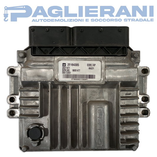 Centralina Motore ECU Delphi GM Opel Antara 2010-2015 DCM3.7AP AA31 (25184305)