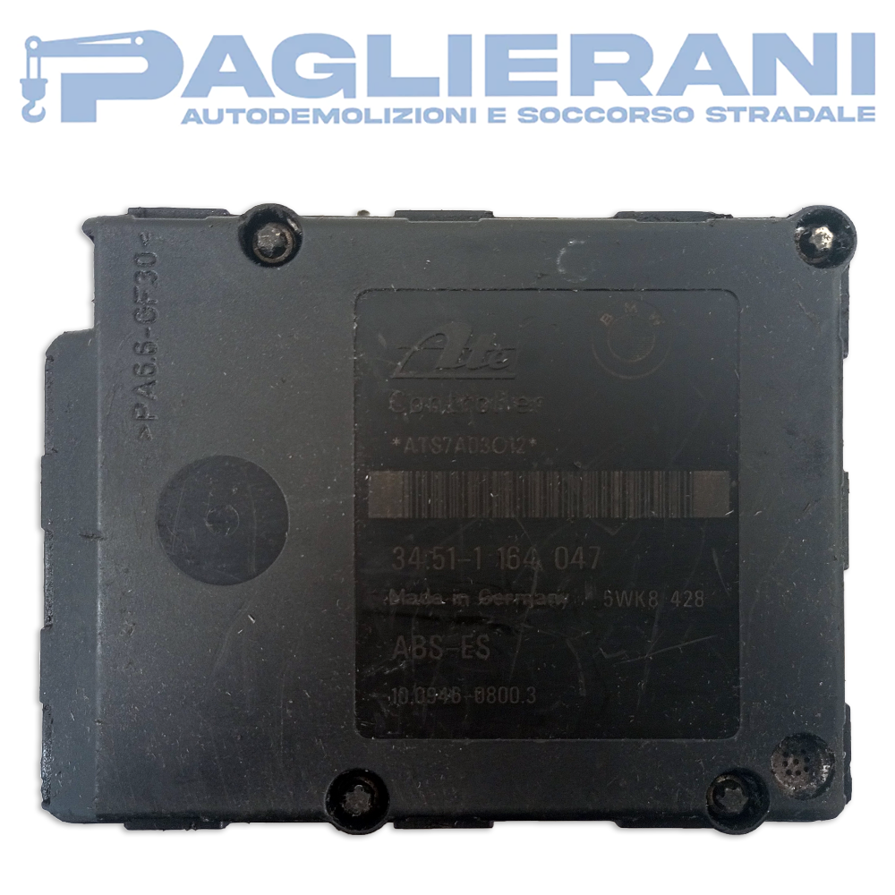 Centralina ATE Pompa ABS BMW Serie 3 [E36] 1990-2000 34.51-1 164 047 (5WK8428)