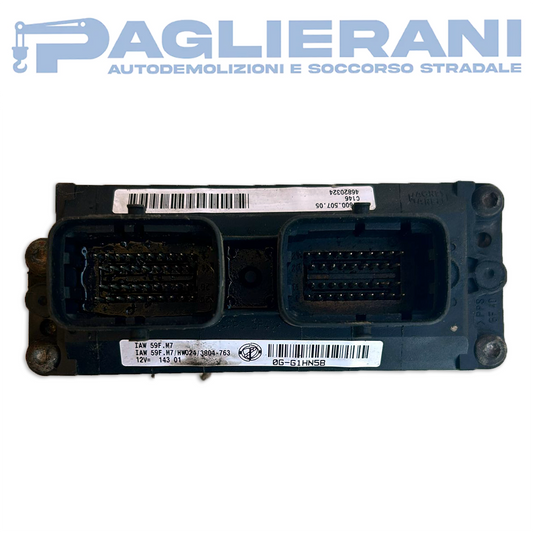 ECU Engine Control Unit Magneti Marelli FIAT 600 1998-2005 IAW59F.M7 (46820324)