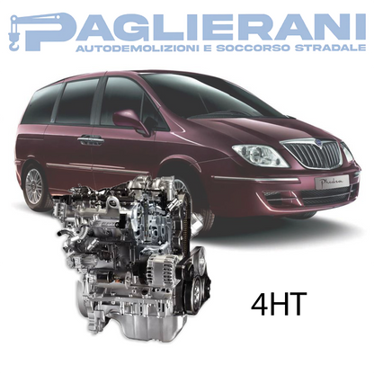Engine 4HT Lancia Phedra 2008 2200 [2.2] 125KW 170HP Diesel 165.000 KM
