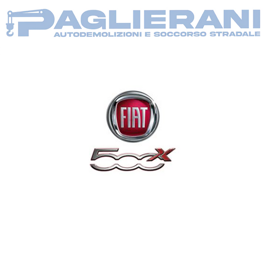 Sportello Anteriore Originale SX Fiat 500X 2014>2023 Specchietto Incluso Grigio