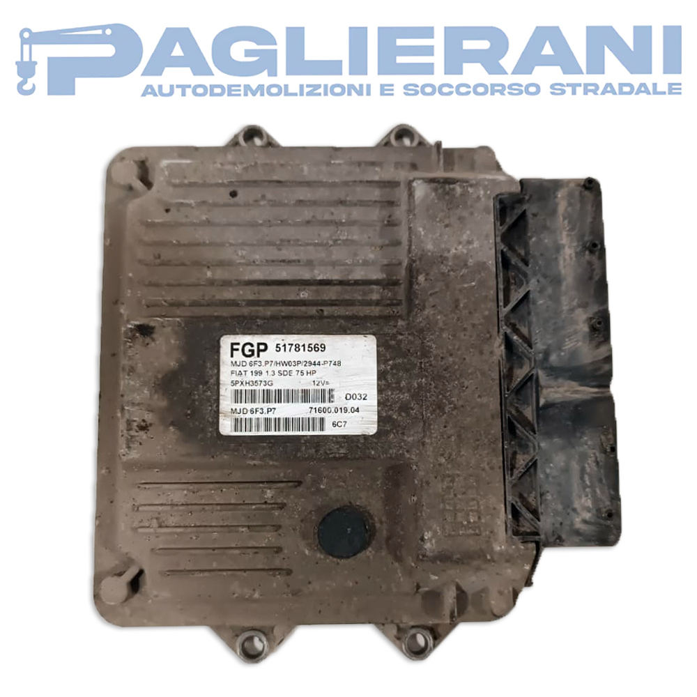 Centralina ECU Magneti Marelli FIAT MJD6F3.P7 (Codice Rif. 51781569)