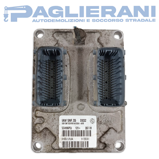 Centralina ECU Magneti Marelli FIAT Panda 2003-2012 IAW5NFS5 D032 (51788361)