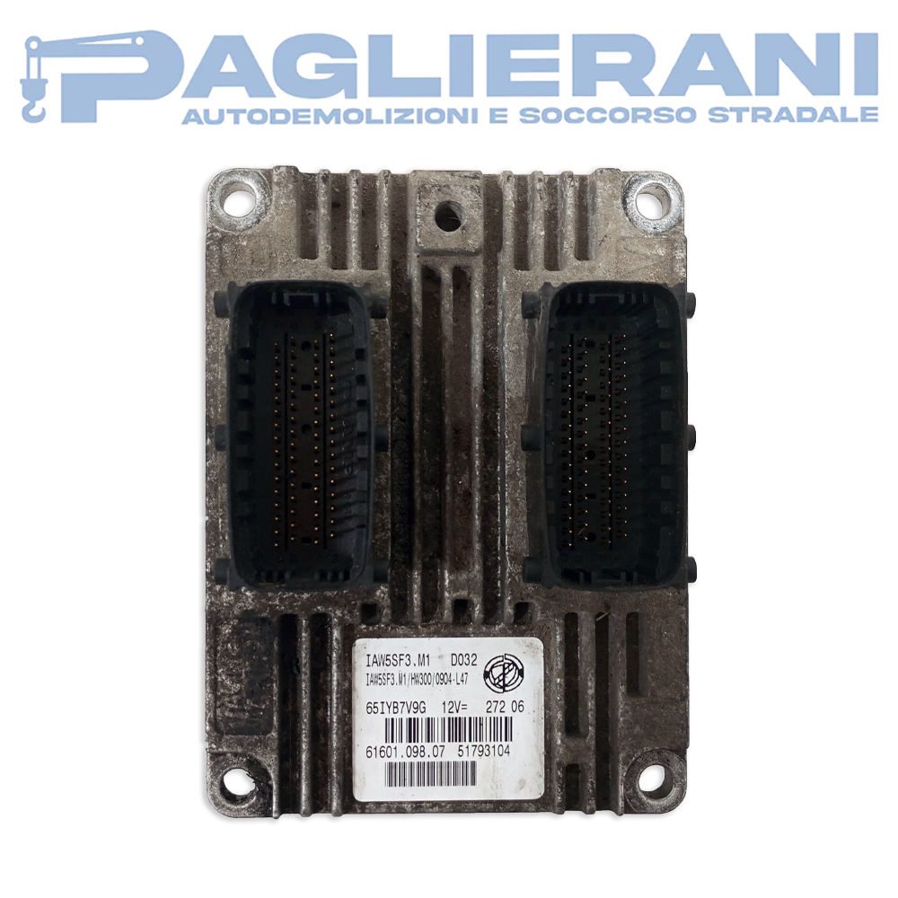 Magneti Marelli ECU FIAT Grande Punto IAW5SF3.M1 Control Unit (Ref. Code 51793104)