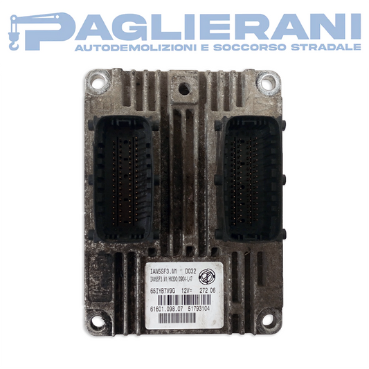 Centralina Magneti Marelli ECU FIAT Grande Punto IAW5SF3.M1 (Codice Rif. 51793104)