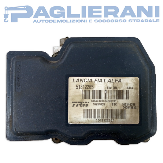 Centralina TRW Pompa ABS Alfa Romeo 159 2005-2011 (51812265)