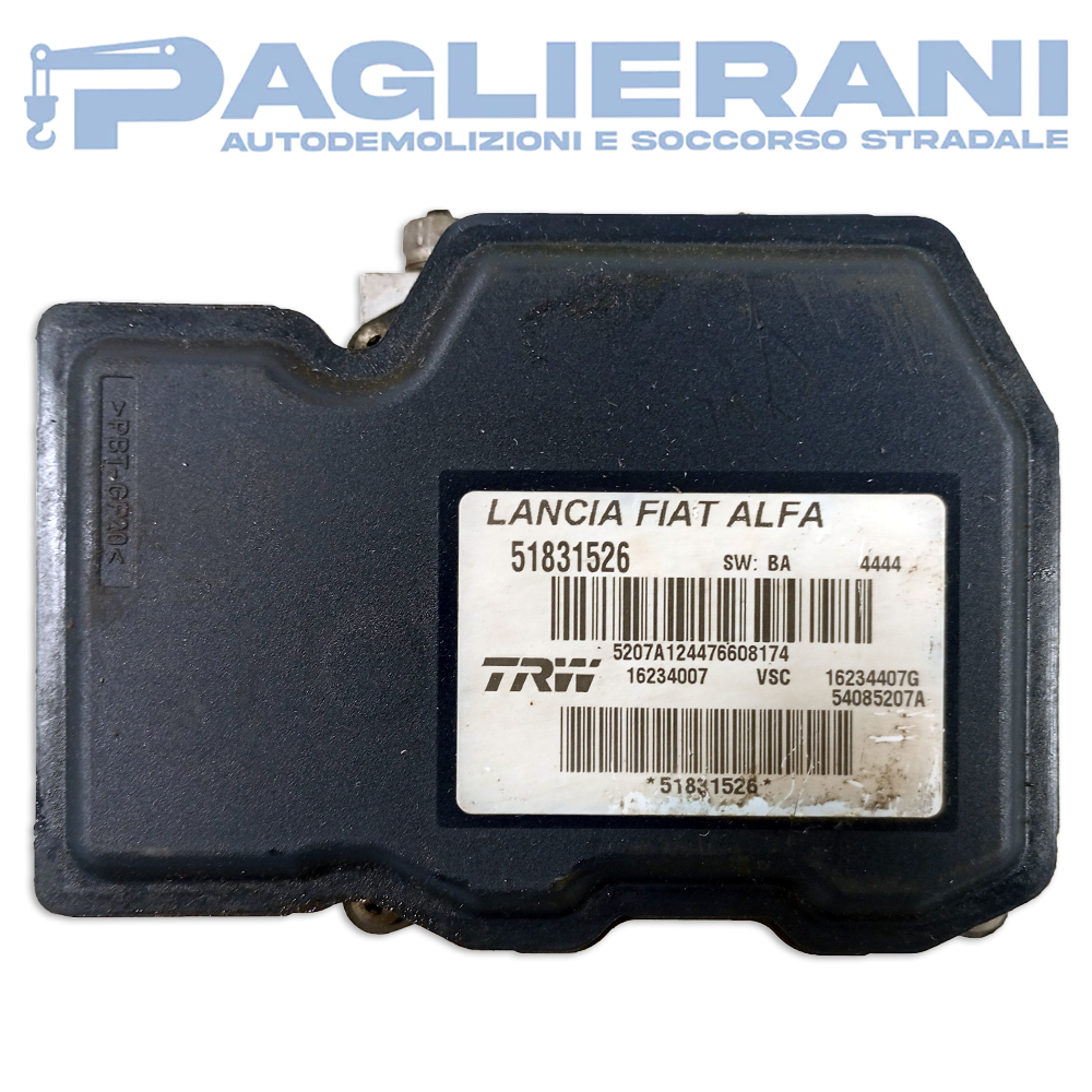 TRW ABS Pump Control Unit Alfa Romeo 159 2005-2013 (51831526)