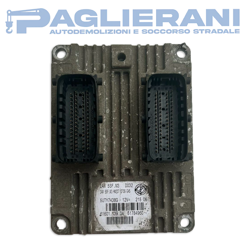 Centralina Magneti Marelli ECU Motore Lancia Musa 2004-2016 IAW5SF.M3 D032 (51784960)
