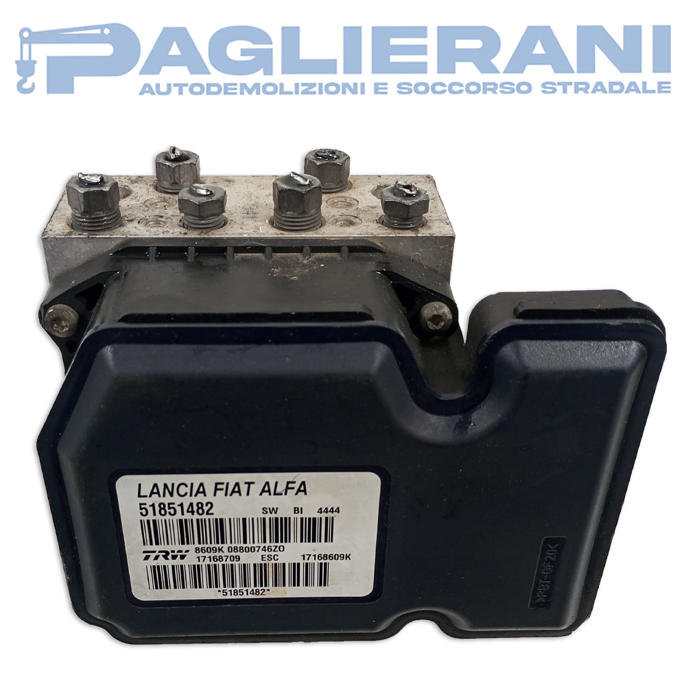 Centralina Pompa ABS TRW Lancia Delta 2010 (51851482)