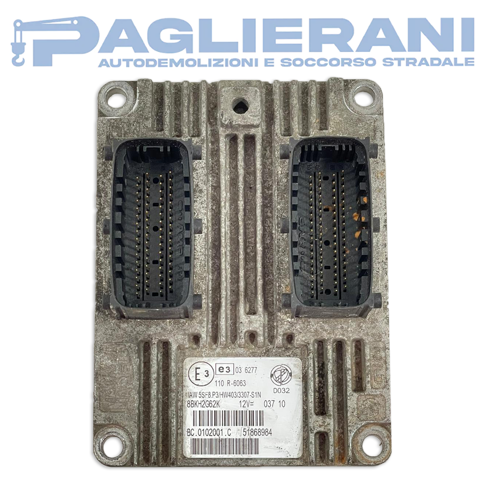 Centralina ECU IAW5SFS.P3 D032 FIAT 500 (Codice Rif. 51868984)