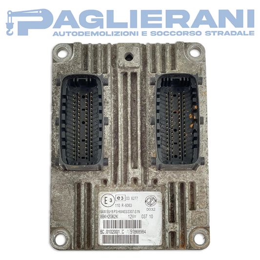 Centralina ECU IAW5SFS.P3 D032 FIAT 500 (Codice Rif. 51868984)