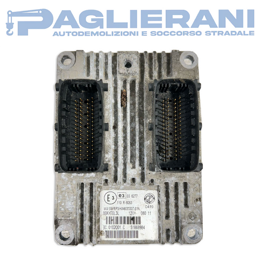 Magneti Marelli Engine ECU Control Unit  IAW5SF8P3 FIAT Qubo 2008-2015 (51868984)